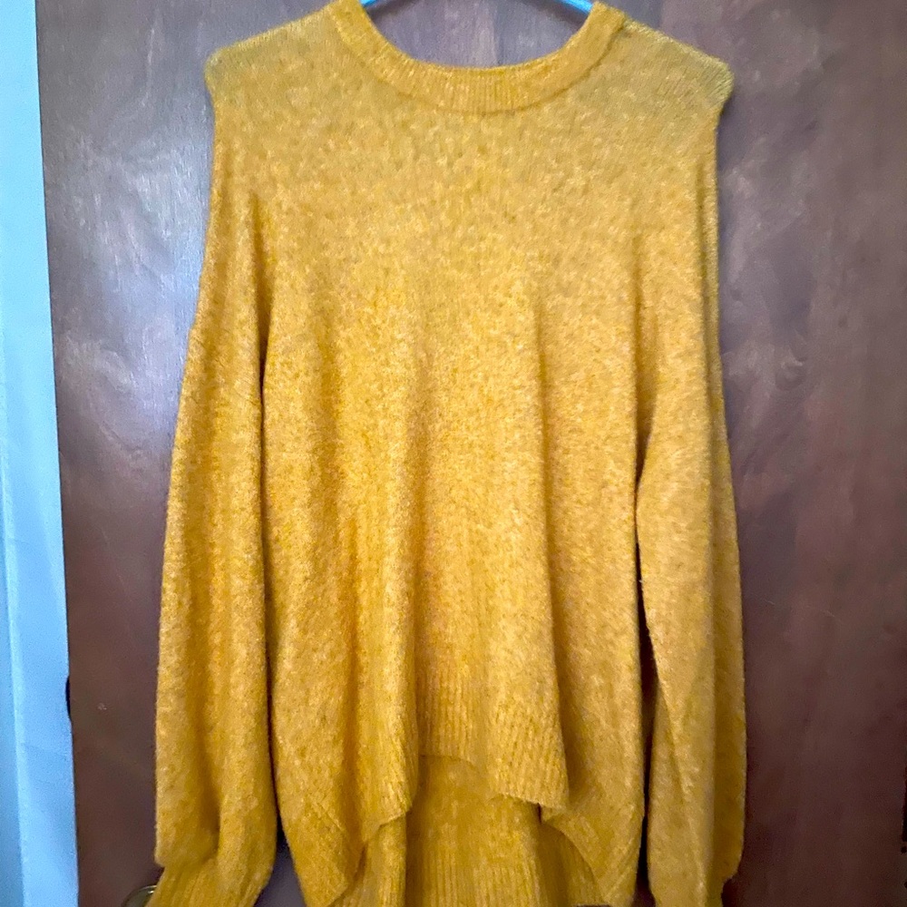 Oversized fall sweater!